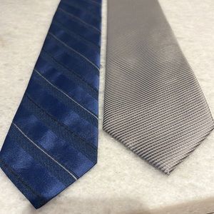 Calvin Klein silk tie bundle